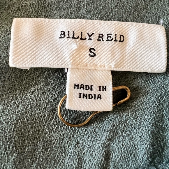 NWOT BILLY REID Small Forest Green Long sleeve Jumpsuit - Picture 7 of 12